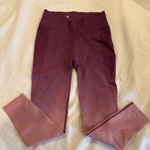 All in Motion Gradient Purple Ombré Leggings